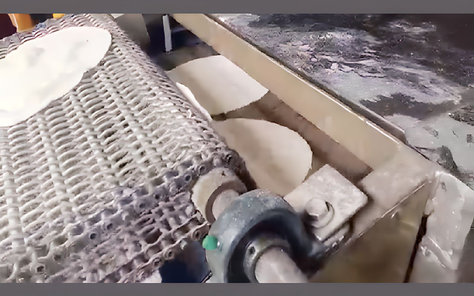 Chapati making by machine